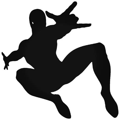 Silhouette Spiderman at GetDrawings | Free download