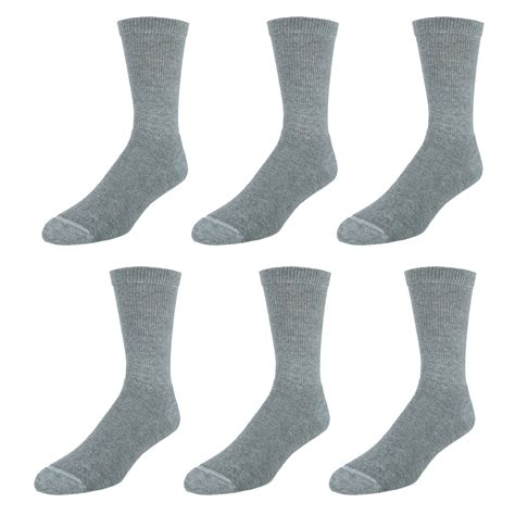 New Hanes Mens Ultimate Comfortsoft Cotton Blend Crew Casual Socks 6