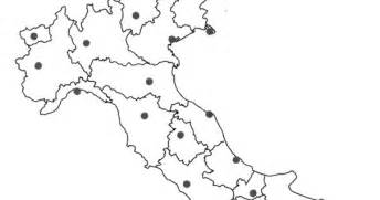 Cartina Muta Italia Regioni E Capoluoghi