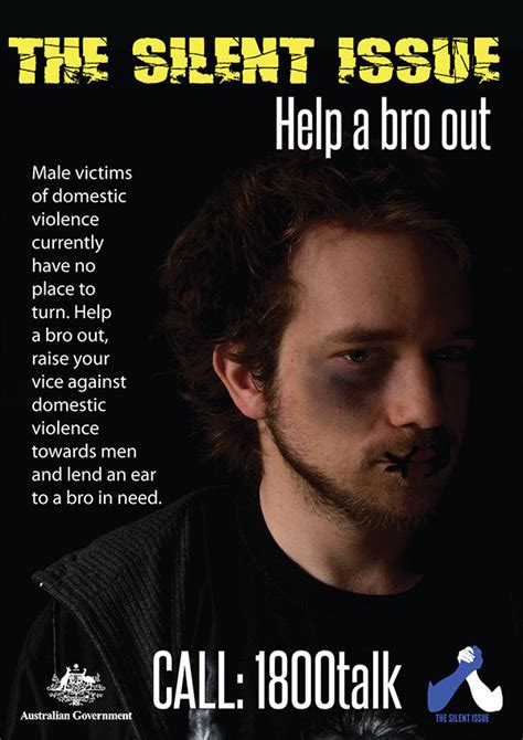 Domestic Violence Against Men Campaign On Behance