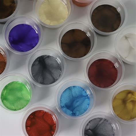 Supply Epoxy Resin Mica Powder Pigments 20 Colors Set Wholesale Factory