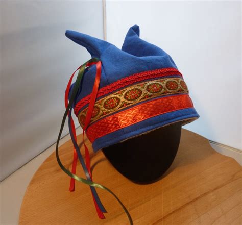 Small Four Winds Hat Scandinavian Hat Saami Cap Finnish Hat Etsy
