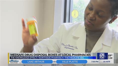 Safe Drug Disposal Initiative Provides Medsafe Boxes At Northside