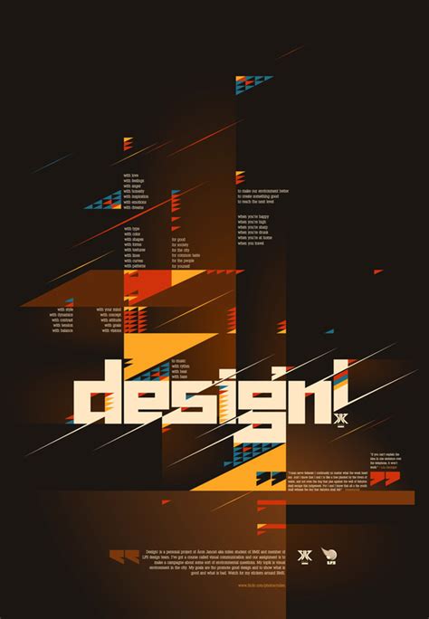 Really Creative Typographic Posters Graphic Art News