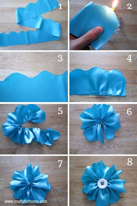 4 Easy Ways To Make Fabric Flowers Making Fabric Flowers Fabric