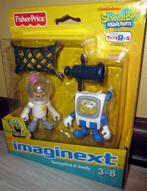Spongebob Sandy Figures Imaginext Toys R Us Exclusive