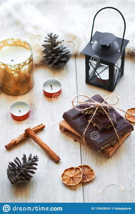 Usually, members of the extended family gather around a feast of meat, wine, typical foods not eaten at other times of the year, and all kinds of desserts. Typical Spanish Christmas Turron Stock Image - Image of ...