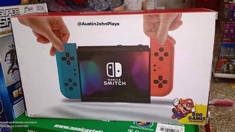 Random This Fake Nintendo Switch Comes With 800 Games But You Wont