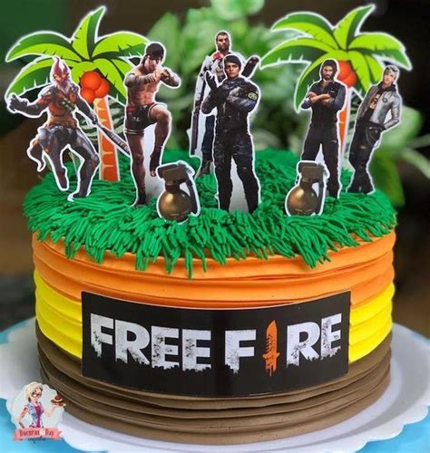Free fire drawing top criminal bundle | red criminal ! 15 Free Fire Cake - Booyah Alok Free Fire