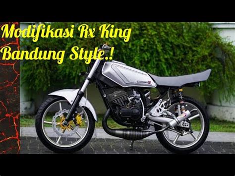 Arsip yamaha rx king trail vintage bandung kota motor bekas. Modifikasi Rx-King Bandung Style | Part 1 - YouTube