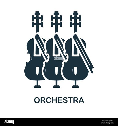 Orchestra Icon Simple Element From Musical Instruments Collection