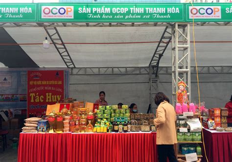 Thanh Hoá có gần 300 sản phẩm OCOP từ 3 sao trở lên