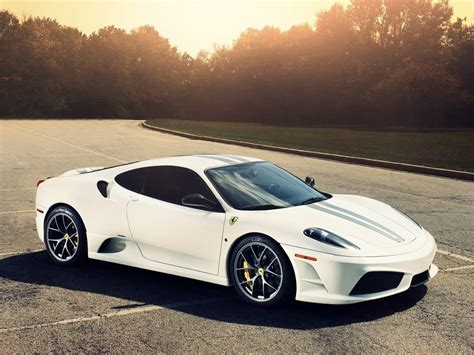 Ferrari 430 White Car Wallpaper 1024x768 Resolution Wallpaper