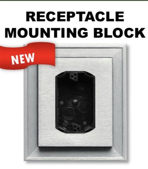 Receptacle Mounting Block Harbro Supply