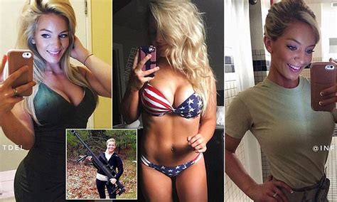 Gun Toting Trump Supporter Earns Fans With Bikini Pictures Daily Mail