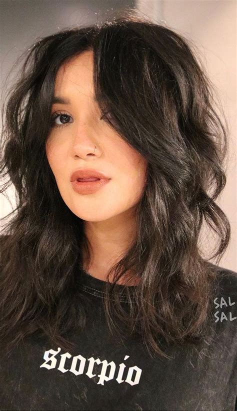 10 The Best Curtain Bangs For All Hair Types | Long Curtain Bangs 2021