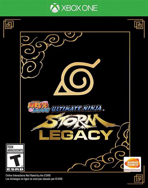 Naruto Shippuden Ultimate Ninja Storm Legacy Microsoft Xbox One Game Disc Avallax