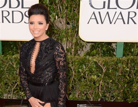 Eva Longoria From 2013 Golden Globes Arrivals E News