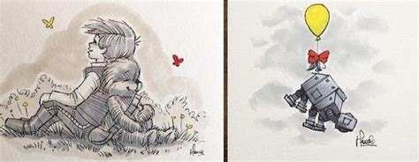 Artist Combines Star Wars With Winnie The Pooh Winnie The Pooh