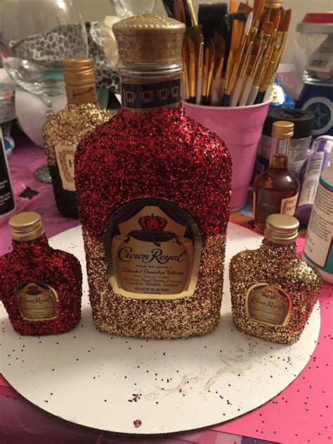 Diy Custom Bottles Bedazzled Liquor Bottles Decorated Liquor Bottles