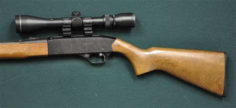 Winchester Model Semi Auto Rifle With Scope For Sale At Gunauction My