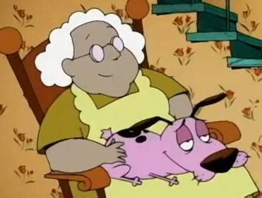 Share a gif and browse these related gif searches. I'm Courage the cowardly dog, Mom nice - I Don't Like ...