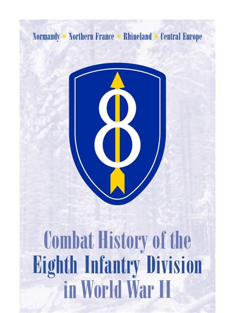 Wwii 8th Infantry Division Division Military Infantry