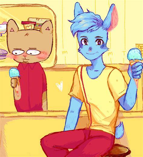 Burgerpants And Nice Cream Guy By Wandella On Deviantart