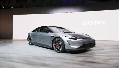 The New Sony Electric Car At 2020 International Ces Shocked The World