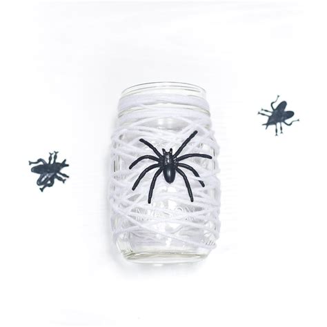 Spider Web Mason Jar Mason Jar Crafts Love