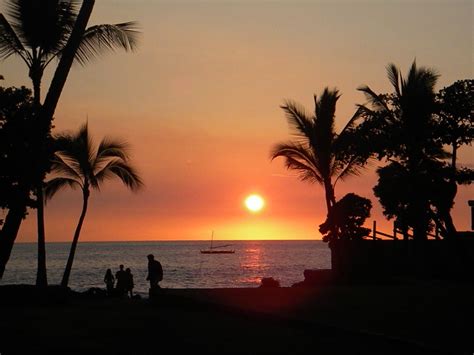 Sunset At Kona The Big Island Awesome Island Travel Hawaii