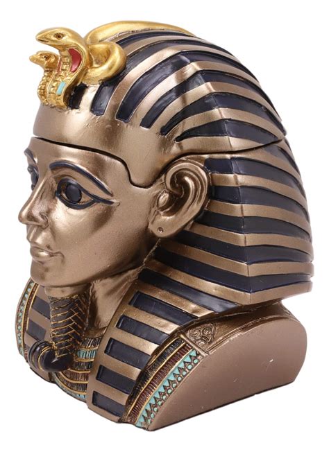 Ebros 55 Tall Ancient Egypt King Tut Pharaoh Bust With Royal Nemes