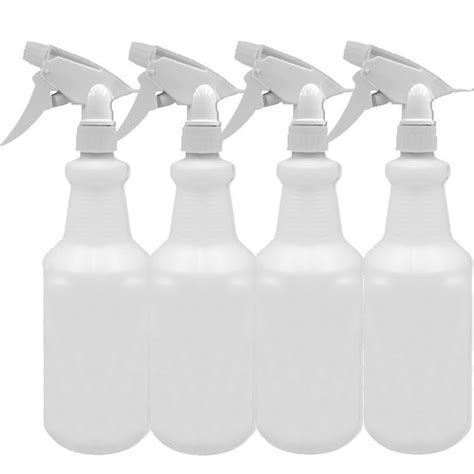 32 Oz Empty Plastic Spray Bottle For Cleaning Solutions Measurements 4