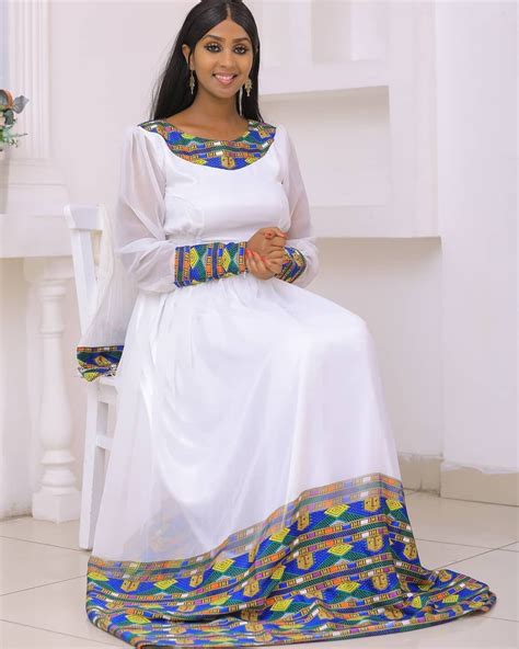 Simple And Cute 😇 Ethiopian Dress Ethiopian Clothing Ethiopian Traditional Dress
