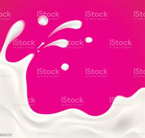 Milk Wave Vector Illustration Stock Illustration Download Image Now