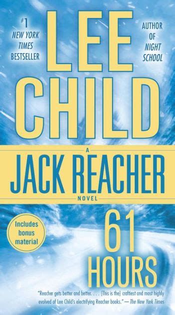 61 Hours Jack Reacher Series 14 By Lee Child Paperback Barnes