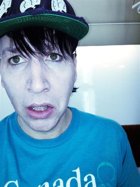 Combining two opposites, marilyn manson without makeup are just as beautiful and horrible as those whose names he had borrowed. Marilyn Manson without makeup. : pics