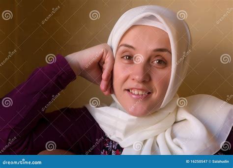 Islam Muslim Woman Stock Image Image Of Hijab Closeup 16250547
