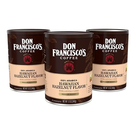 Don Francisco Hawaiian Hazelnut Coffee Ounce