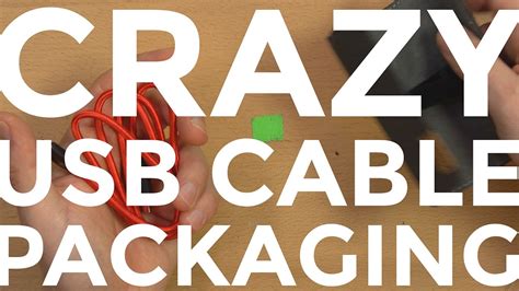 Crazy Usb Cable Packaging Anker Powerline Usb C Cable Youtube