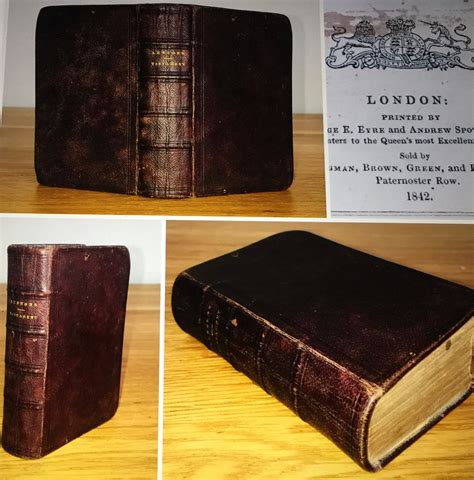 Antique Victorian Pocket Prayer Book Lessons And New Testament