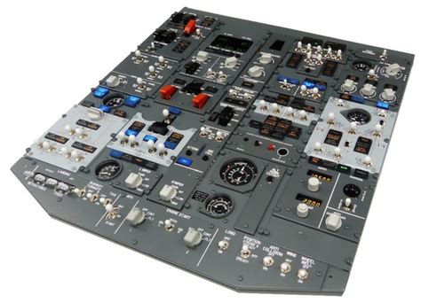 B737 Fwd Overhead Panel Fully Assembled