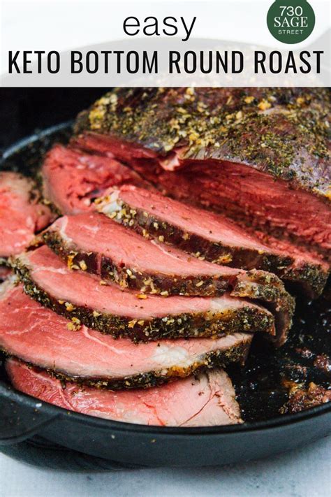 Easy Keto Bottom Round Roast | Round steak recipes, Bottom ...