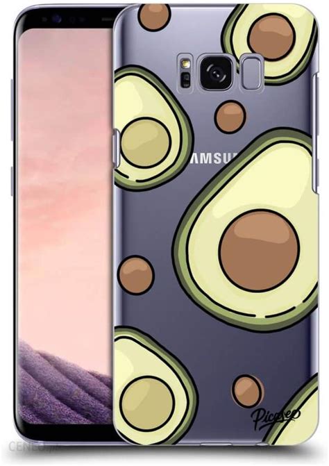 Silikonowe przeźroczyste etui na Samsung Galaxy S8 G955F Avocado