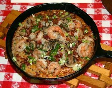 Almost every country or area in the world has its own way of ringing in the new year. Carolina Shrimp and Grits Cornbread | Cast iron dutch oven ...