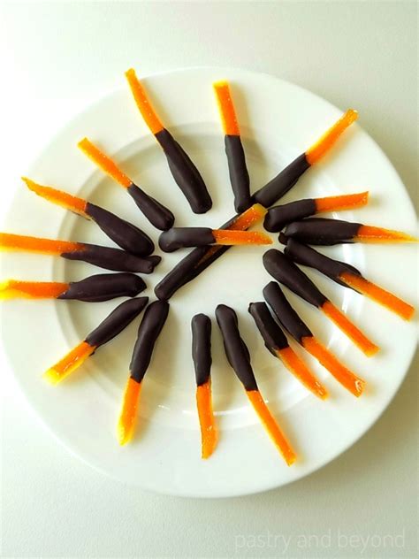 Chocolate Covered Candied Orange Peels Pastry And Beyond