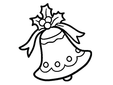 Campanas Navideñas Imagenes Para Colorear De Navidad Para Niños