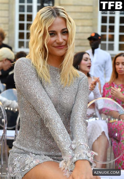Pixie Lott Sexy Seen Flashing Her Nude Tits In A See Through Dress At