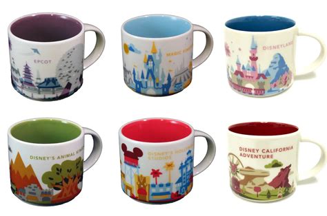 Full Collection Of The Disney Starbucks Mugs Chip And Company