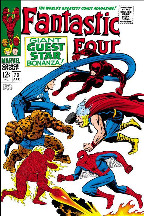 3) before it reverted back to the original numbering with issue #500. Fantastic Four Vol 1 73 - Marvel Comics Database